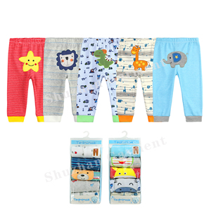 <span class=keywords><strong>Pantalones</strong></span> largos de algodón <span class=keywords><strong>para</strong></span> bebé recién <span class=keywords><strong>nacido</strong></span>, <span class=keywords><strong>pantalones</strong></span> con diseños de dibujos animados de animales, con patrones bordados - Product Image 5