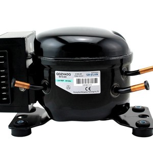 Sikelan Refrigeration Compressor QDZH43G R134a 12V 24V DC For Car Fridge Solar Powered Miniature - Product Image 1