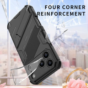 Funda de Lujo para Teléfono Móvil de TPU y PC para iPhone 17 Pro Max, Nueva Funda Protectora a la Moda con Soporte de Tira - Product Image 2