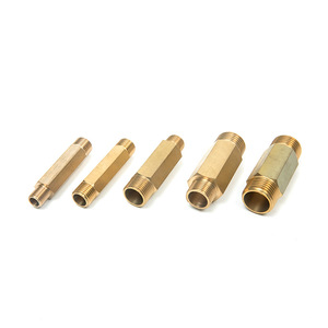 Silenciador neumático de latón de 6 mm, 1/4 pulgada, rosca externa, cabeza plana, ajustable, en forma de torre, para equipos de aire - Product Image 2