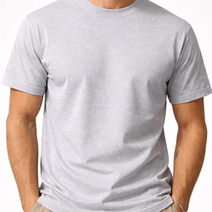 Camisetas de Algodón para Hombre, Tallas Grandes 4XL 5XLT, para Hombres Corpulentos, Estilo Casual, Proveedor Destacado - Product Image 1