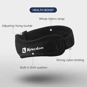<strong>Knee</strong> Braces for <strong>Knee</strong> Pain Patella <strong>Knee</strong> <strong>Support</strong> <strong>Strap</strong> Adjustable Stabilizer for Tendonitis Basketball Running Volleyball Tennis - Product Image 5