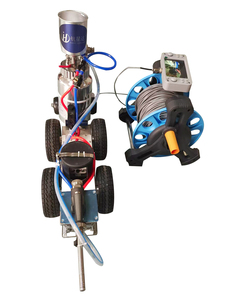 Mới được phát triển thiết bị sơn tường bên trong vá robot với chất nền nhôm và phun gian hàng Điều kiện Mới - Product Image 6