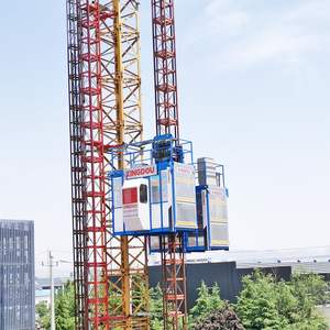 Ascenseur de chantier certifié CE 2t SC200/200 Treuil de construction - Product Image 4