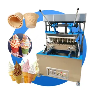 ORME Swirl Ice Cream Cone Waffle Cup Edible Make Biscuit Pizza Baking 500ml Mini Machine Turkey