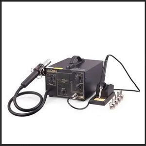 สถานีบัดกรีและรีเวิร์ค GORDAK 909D 3-in-1 ขายดี พร้อมแหล่งจ่ายไฟปรับได้ - Product Image 4