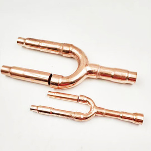 Raccord de climatisation en cuivre manuel <span class=keywords><strong>Hitachi</strong></span> Refnet Joints HFQ-102F, tuyau en Y pour usage domestique - Product Image 4