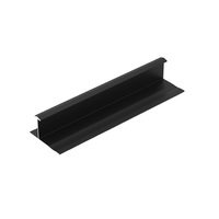 Profilé LED RGB moderne éclairé en aluminium pour plinthes de couloir avec garantie de 5 ans