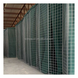 QG protection anti-déflagrant murs <span class=keywords><strong>de</strong></span> sable soudé barrière défensive Gabion panier sécurité barrière défensive bunkers géotextile - Product Image 2