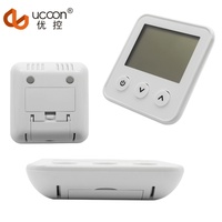 Panneau de température numérique UCCON Mini, écran LCD, certifié CE, garantie de 3 ans, matériau PC anti-inflammable, systèmes de chauffage au sol