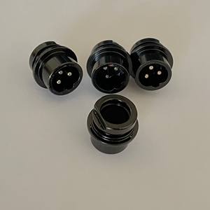 M12 3-Pin Luftfahrtstecker Elektrischer Kabelbaum IP68 Edelstahl Schwarz Beschichtet TÜV ISO9001 für Shanyou Marke für - Product Image 5