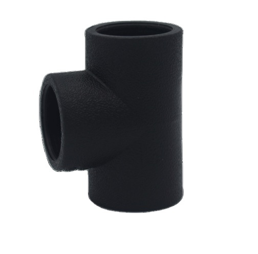 High Quality Modern Plastic Reducing Tee HDPE Butt Fusion Pipe Fitting Equal Tee Anti-Corrosion for Water Supply