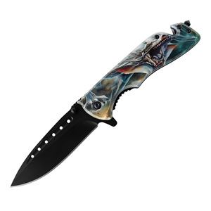 Couteau pliant multifonctionnel de qualité industrielle avec motif <span class=keywords><strong>dragon</strong></span> imprimé en couleur, brise-vitre de poche, vente en gros d'usine - Product Image 5
