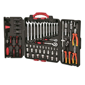 Mechanics Essential Hardware Box Car Repair 110pcs 1/4 "* 1/2" Dr. Steckschlüssels atz für Elektro werkzeuge - Product Image 1