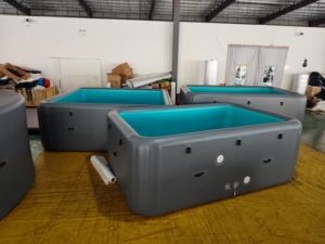 Piscine gonflable Dropstitch de qualité supérieure, extra large, pour la famille, les adultes, les enfants, pour le jardin, les jeux aquatiques d'été - Product Image 5