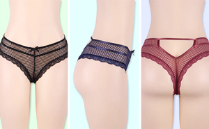 <span class=keywords><strong>Mutandine</strong></span> a rete da <span class=keywords><strong>donna</strong></span> di moda pizzo floreale biancheria intima trasparente rossa Sexy vendita calda a vita bassa Plus Size biancheria intima da <span class=keywords><strong>donna</strong></span> - Product Image 5