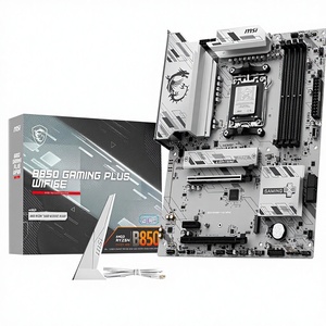 Carte mère de bureau B850 GAMING PLUS ATX, compatible avec les processeurs AMD AM5, mémoire DDR5, boost <span class=keywords><strong>8200</strong></span>+ <span class=keywords><strong>MT</strong></span>/s, PCIe 4.0 X16, M.2 Gen5, Wi-Fi 6E - Product Image 1