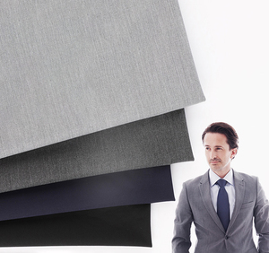 TR Suit Material Twill Tissus de costume professionnel anti-rides confortables et extensibles à quatre côtés - Product Image 2