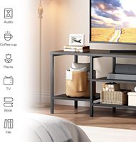 Mueble de TV Moderno para Sala de Estar, Mueble de Madera para TV, Mesa de Centro y Soporte para TV, Conjunto para Sala de Estar
