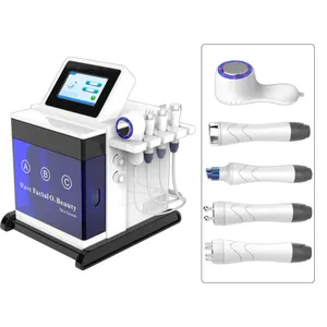 Máquina de belleza facial generador de agua 5 en 1 hidra dermoabrasión diamante microdermoabrasión eliminación de acné