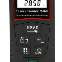 Télémètre laser portable intelligent 100M, télémètre infrarouge, précision au millimètre près, grand écran rétroéclairé pour la mesure