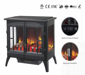 <span class=keywords><strong>Estufa</strong></span> independiente con <span class=keywords><strong>efecto</strong></span> de <span class=keywords><strong>llama</strong></span> realista, 1800W - Product Image 2