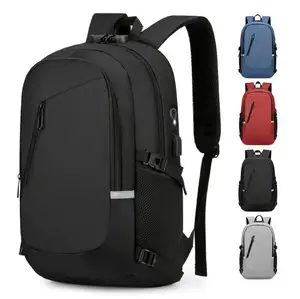 Personalizzare zaino per Computer Oxford impermeabile da 15.6 pollici antifurto Business Men Day Pack Bag da viaggio per Laptop zaini