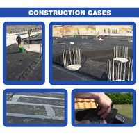 Membrane d'étanchéité en caoutchouc EPDM pour toiture et couverture, 1 mm, 2 mm, résistante à l'eau, haute résistance, feuille de membrane imperméable