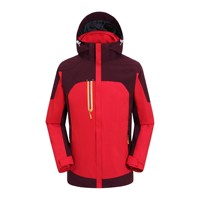 Veste bomber coupe-vent imperméable à coque rigide avec logo personnalisé, unisexe, bicolore, uniforme de travail d'équipe formel, service OEM ODM
