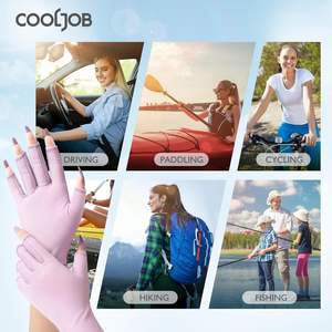 Guantes de uñas desechables unisex para todos los dedos con forma de mano logotipo personalizado suministro de belleza para salón de uñas - Product Image 6