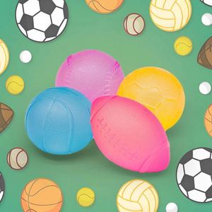 Soft Squeeze Toy Basketball Tennis Baseball Rugby Ball Shape Slow Rising Stress Reliever for Boys and Girls <b>Hand</b> Fidget Toys - Product Image 2