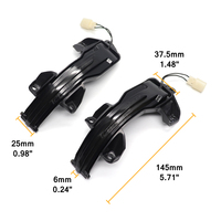 Luces Intermitentes de Espejo Retrovisor con Garantía de 1 Año para Honda CRV City Accord Pilot Fit Jazz HR-V, Indicador Secuencial Dinámico