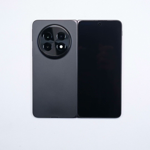 2025 New 5G Smartphone, Black Find N5, Foldable Design, High-Definition Screen, High- Camera, AI Phone, Satellite Phone