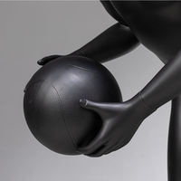 Maniquí Deportivo Adolescente con Base Estable, Maniquí Atlético de Cuerpo Completo para Exhibición de Moda