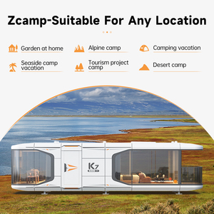 Zcamp New K7 <span class=keywords><strong>Prix</strong></span> bon marché Maison préfabriquée Chine Chambres mobiles Maisons modulaires Maison capsule préfabriquée <span class=keywords><strong>de</strong></span> luxe Maison avec cuisine - Product Image 3