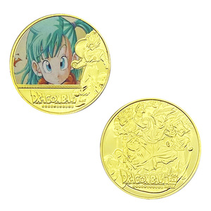 12 pièces de monnaie <span class=keywords><strong>Dragon</strong></span> Ball en <span class=keywords><strong>or</strong></span>, style anime japonais, avec double placage <span class=keywords><strong>or</strong></span> et technique de moulage sous pression, objets de collection et cadeaux - Product Image 5