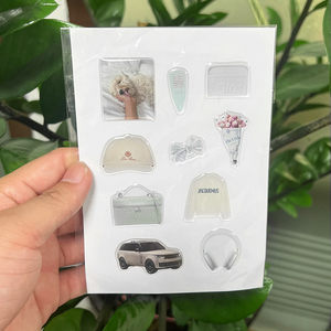 Paquete de pegatinas personalizadas para carcasa de teléfono, pegatinas estéticas, pegatinas bonitas para celular, decoración DIY - Product Image 4