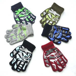 Sport all'aria aperta per bambini di 10 anni: guanti antiscivolo per camminare su colline; guanti caldi invernali mimetici - Product Image 4