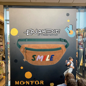 Mini riñonera de PANA con logotipo personalizado para niños, riñonera con bordado de rizo y cremallera, toalla bonita bordada para niños y niñas - Product Image 3