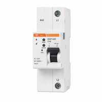 Dispositif de protection contre les courants résiduels Wanbo-543 RCD 2P 4P C40 400V 630mA 6kA, protection contre les fuites RCCB, protection incendie, disjoncteur sur rail DIN