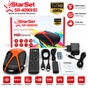 Récepteur satellite mini HD Star DVB-S2 H.264 FTA, boîte <span class=keywords><strong>TV</strong></span> numérique gratuite - Product Image 3
