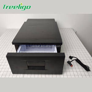 Réfrigérateur électrique portable à petit tiroir congélateur réfrigérateur voiture pour le camping pêche Road trip bateau réfrigérateurs voiture - Product Image 2