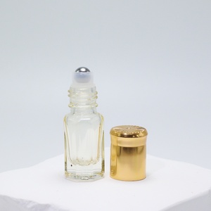 3ml 6ml Luxury Perfume Steel Ball <b>Bottle</b> Roll on Octangle Glass <b>Bottles</b> - Product Image 5