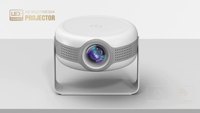 Mini Proyector LED Inteligente Android 12.0 T269pro HD 720P con Corrección Automática, Cine en Casa, 450 Lúmenes, WiFi6, 8GB de Almacenamiento