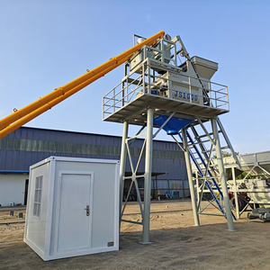 Centrale à béton pré-mélangé humide sans fondation de <span class=keywords><strong>50</strong></span> m³/h |   Machine à béton - Product Image 1