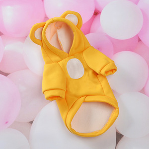 도매 귀여운 면 개 까마귀 가을 겨울 두꺼운 머리 친환경 작은 애완 동물 의류 - Product Image 6