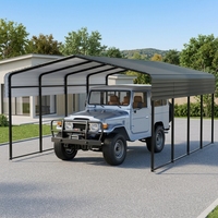 Vente en gros de grandes structures métalliques sur mesure, kits de construction en acier pour abris de voiture, abris de stockage, fournitures, vente directe en gros