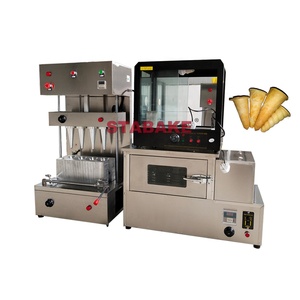 신제품 STABAKE 전기 스테인리스 스낵 & 콘 피자 제조기-220V 가볍고 사용이 간편한 가정 및 상업용 - Product Image 5