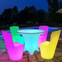 Offre Spéciale personnalisé Chine usine vente chaude meubles led bar table pour discothèque