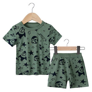 ชุดนอนไม้ไผ่ใส่ได้ทั้งชายและหญิงเสื้อผ้า<span class=keywords><strong>เด็ก</strong></span>ใส่ฤดูร้อนชุดนอน<span class=keywords><strong>เด็ก</strong></span>ผู้ชาย<span class=keywords><strong>เด็ก</strong></span>ผู้หญิงชุดสั้น<span class=keywords><strong>เด็ก</strong></span>ระบายอากาศได้พิมพ์ลายได้ตามต้องการ - Product Image 6